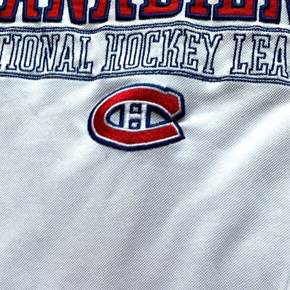 NHL - Montreal Canadiens White Long-Sleeve NHL Top - Kids Small - Picture 4 of 14